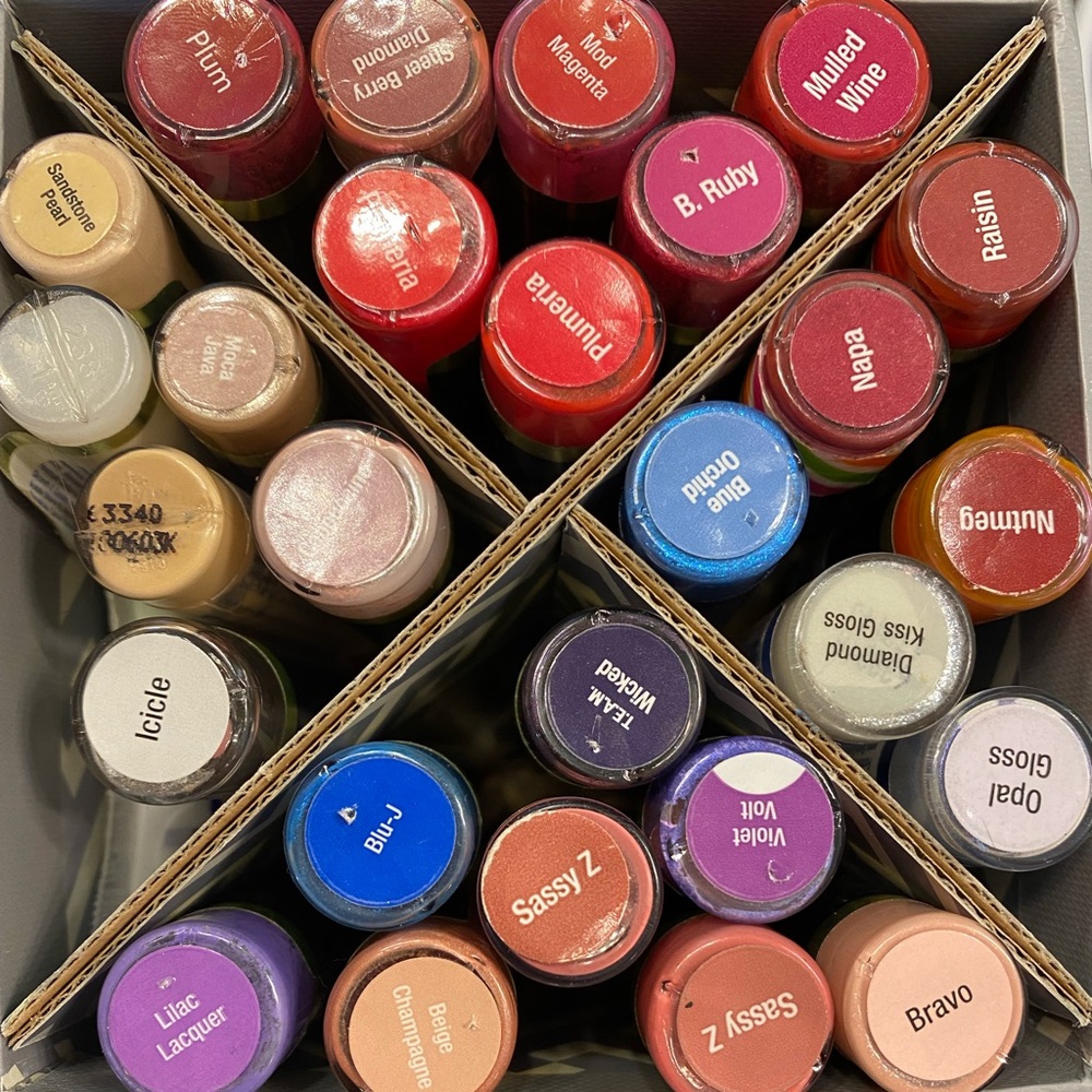 Lipsense & Shadowsense lot of 30